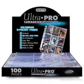 Fólie na karty, stránky Ultra Pro Platinum 11 děr