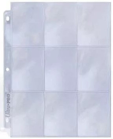 Fólie na karty, stránky Ultra Pro Silver 3 dírky 