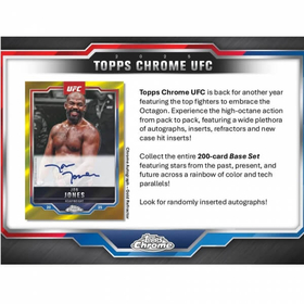 2025 Topps Chrome UFC Blaster box