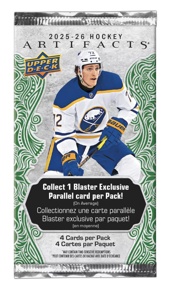 2025/26 UD Artifacts Blaster balíček