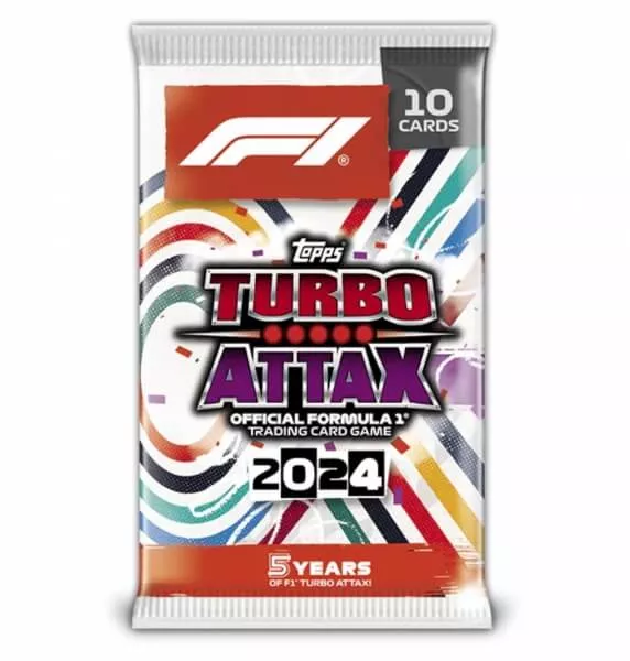  2024 Topps Turbo Attax FORMULA 1 Booster balíček