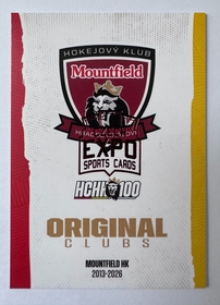 Mountfield HK 2025 MK 100 let na soutoku