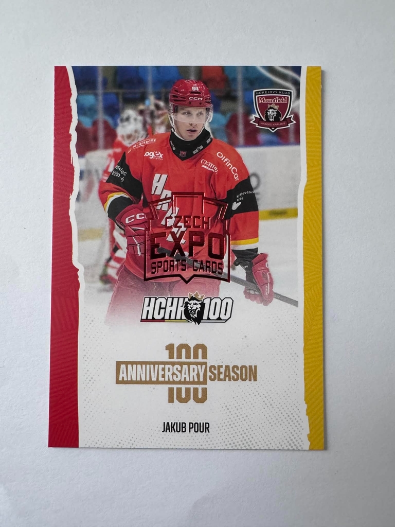 Jakub Pour 2025 MK 100 let na soutoku - Cards EXPO