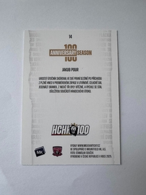 Jakub Pour 2025 MK 100 let na soutoku - Cards EXPO