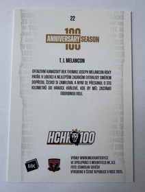  T. J. Melancon 2025 MK 100 let na soutoku