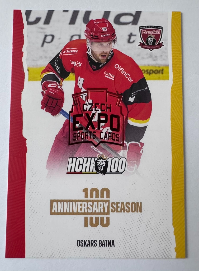 Oskars Batna 2025 MK 100 let na soutoku 