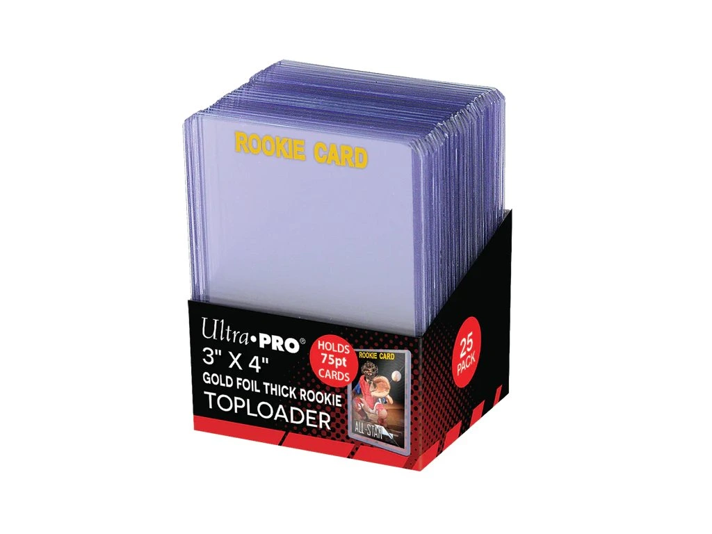 Ultra Pro Plastový Toploader 75pt Thicker Rookie - 1 ks