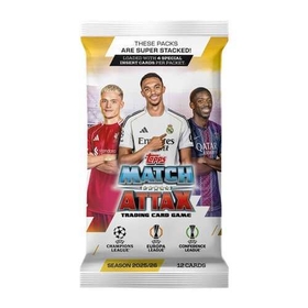  2025/26 Topps Match Attax Booster balíček