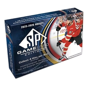 2025/26 UD SP Game Used Edition Hobby Box