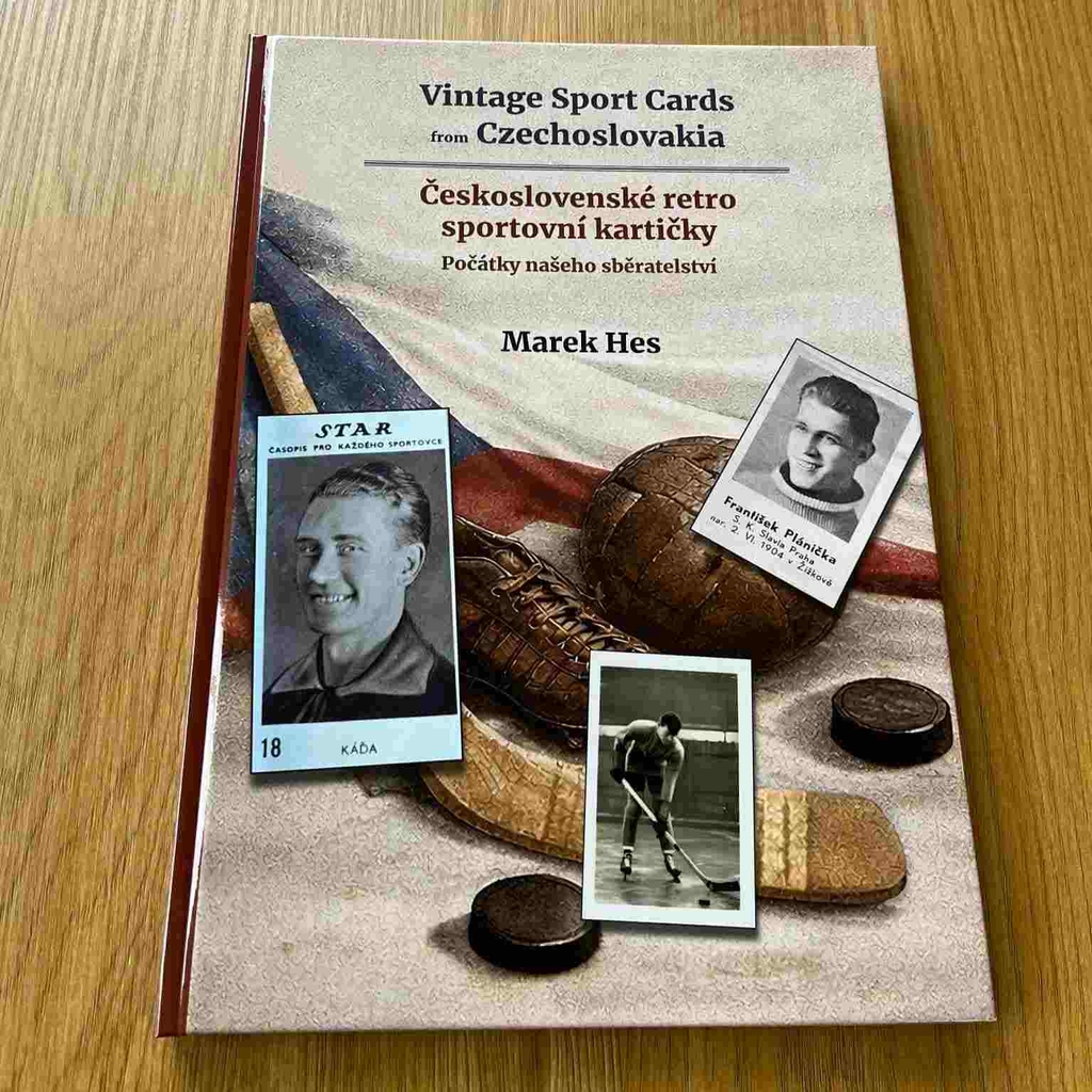 Kniha Československé retro sportovní kartičky - Marek Hes