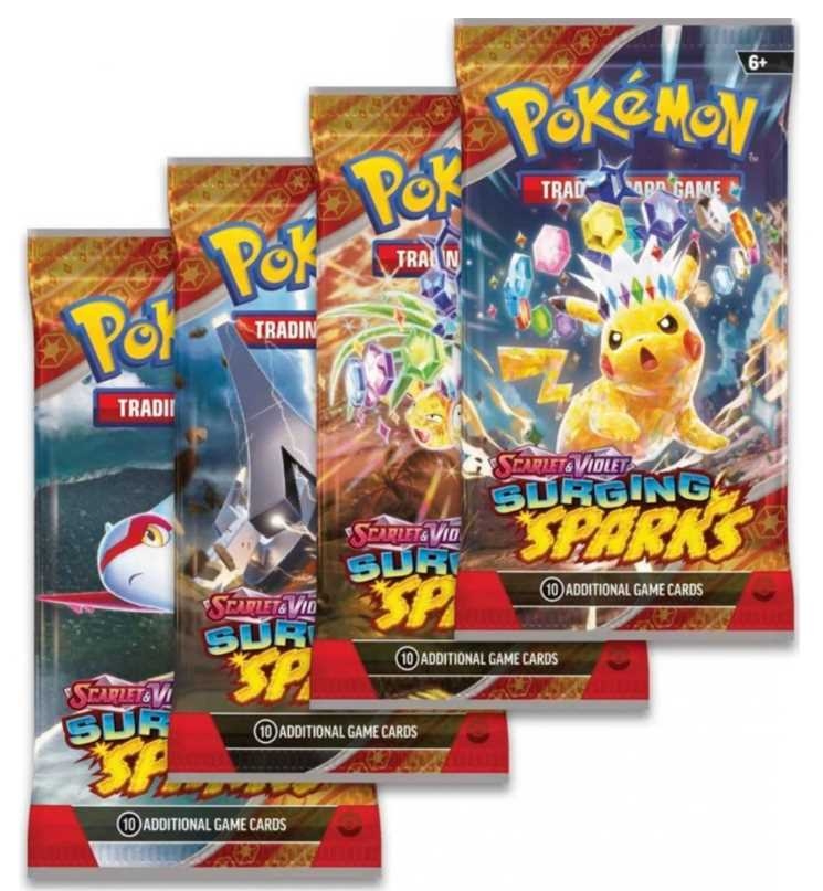 Pokémon Scarlet & Violet Surging Sparks Booster