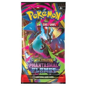 Pokémon Mega Evolution Phantasmal Flames Booster