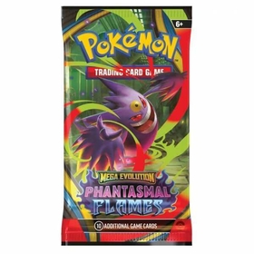 Pokémon Mega Evolution Phantasmal Flames Booster
