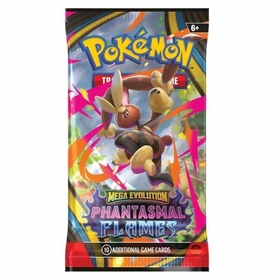Pokémon Mega Evolution Phantasmal Flames Booster