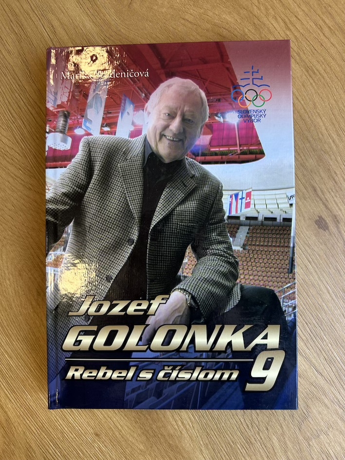 Kniha Jozef Golonka Rebel s číslom 9 - s podpisem