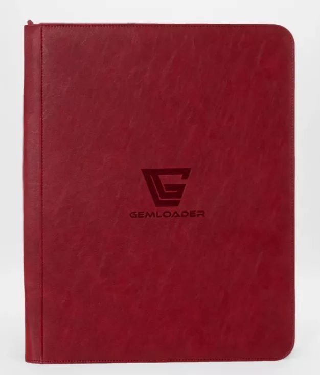 Album Premium na toploadery 216 ks se zipem, červené