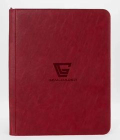 Album Premium na toploadery 216 ks se zipem, červené