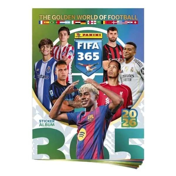 2025/26 Panini Fifa 365 Fotbalové album na samolepky