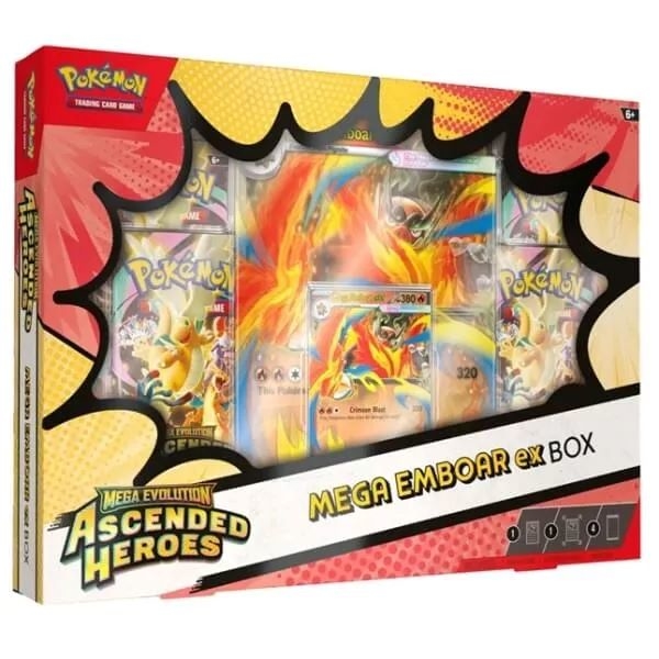 Pokémon ME02,5 Ascended Heroes - Mega Emboar EX Box