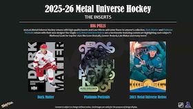 2025/26 UD Skybox Metal Universe Hobby box 