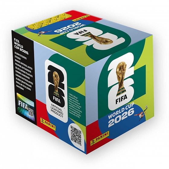  2026 Panini FIFA World Cup samolepky box