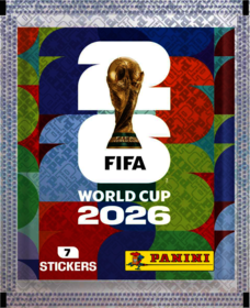 2026 Panini FIFA World Cup samolepky balíček