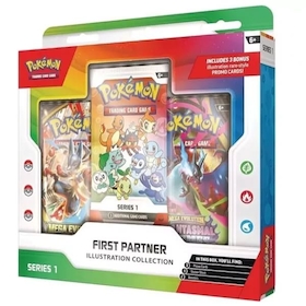Pokémon First Partner Illustration Collection - Series 1