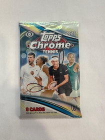 Topps Chrome Tennis pack