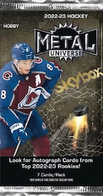 2022-23 skyboxmetal universe balíček