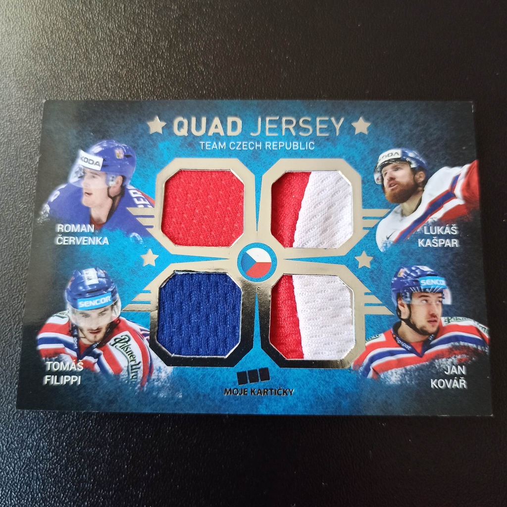 Červenka, Kašpar, Filippi, Kovář 2017 MK QUAD PATCH PROMO xx/10 1