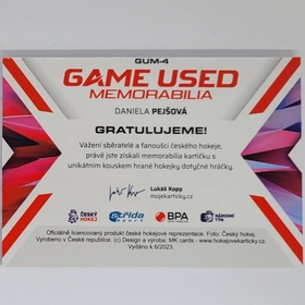 Daniela Pejšová 2022/23 MK Národní tým GUM Stick