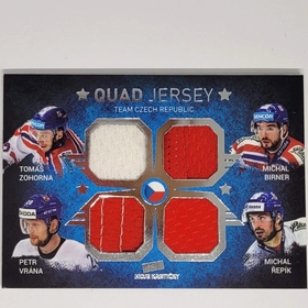 Zohorna, Birner, Vrána, Řepík 2015/16 MK QUAD PATCH PROMO xx/10