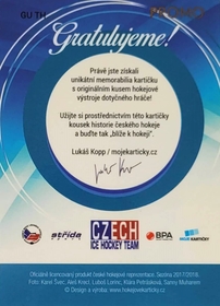 Tomáš Hyka 2017/18 MK Národní tým GUM Stick