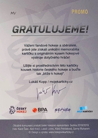 Michal Vondrka 2018/19 MK Národní tým GUM Stick