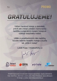 Tomáš Vincour 2018/19 MK Národní tým GUM Stick
