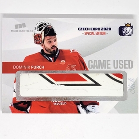 Dominik Furch 2020 MK CZECH EXPO Game used stick - PROMO
