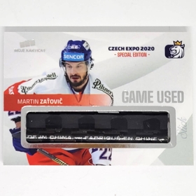 Martin Zaťovič 2020 MK CZECH EXPO Game used stick - PROMO