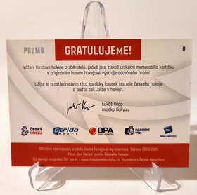 Jan Košťálek 2021 MK Národní tým GUM Stick - PROMO