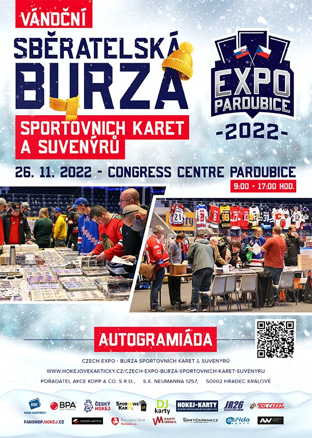 Vánoční EXPO – burza sběratelských karet & suvenýrů 26.11. v AFI Pardubice