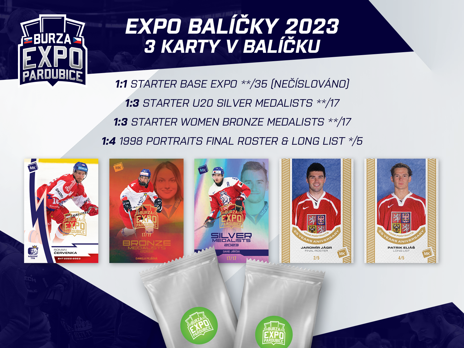 EXPO balíčky 2023 co obsahují?