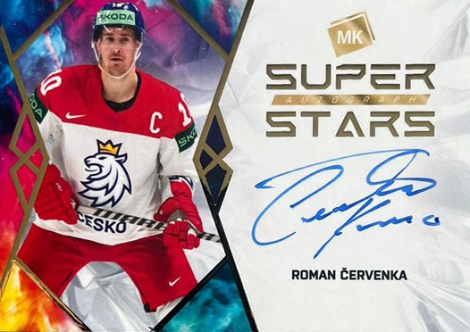 Roman Cervenka Super Stars Autograph 