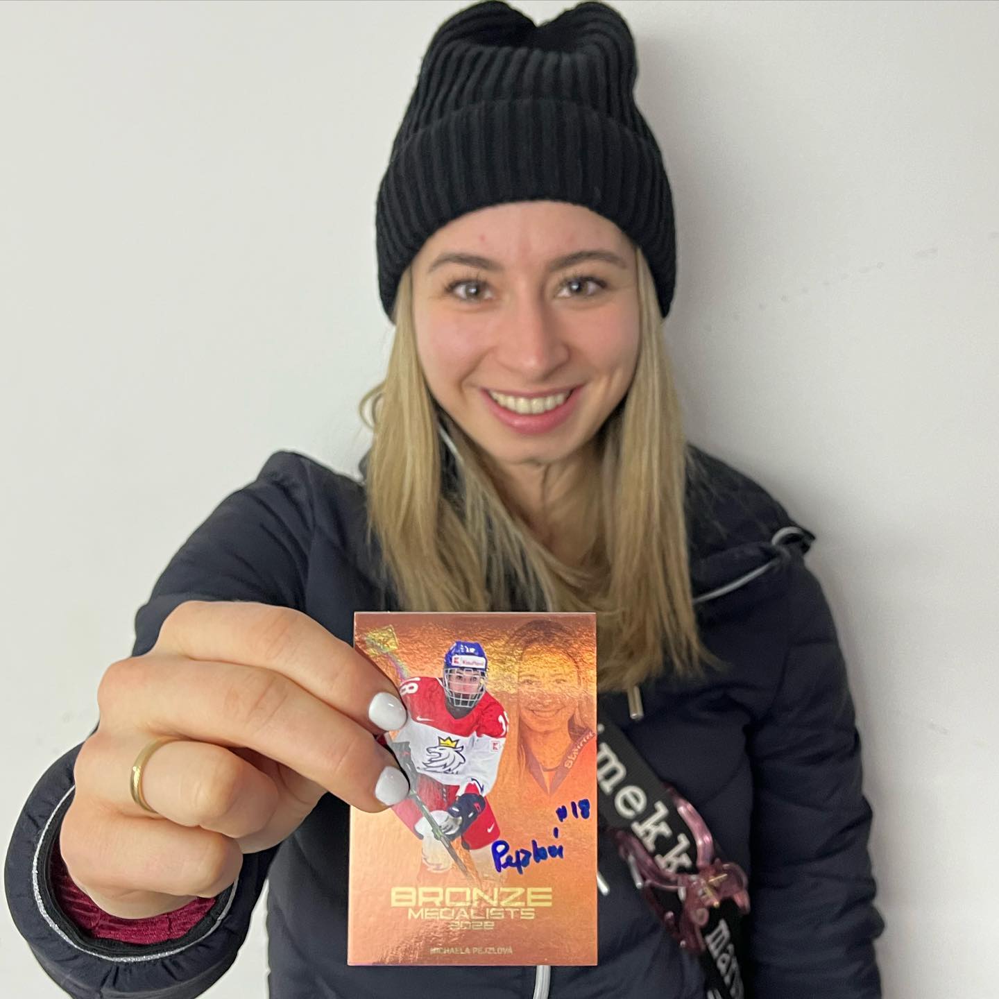 Michaela Pejzlova czech hockey card